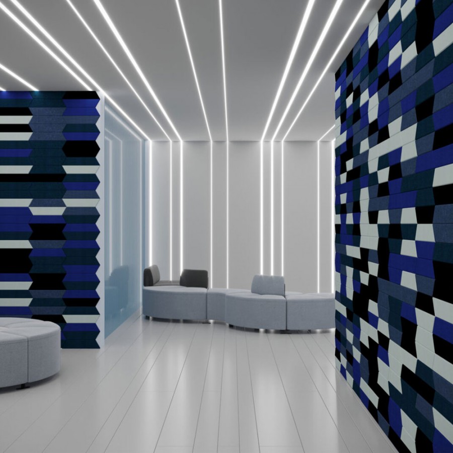 Panuri acustice Noecho, colectia Mosaic, Trapez M